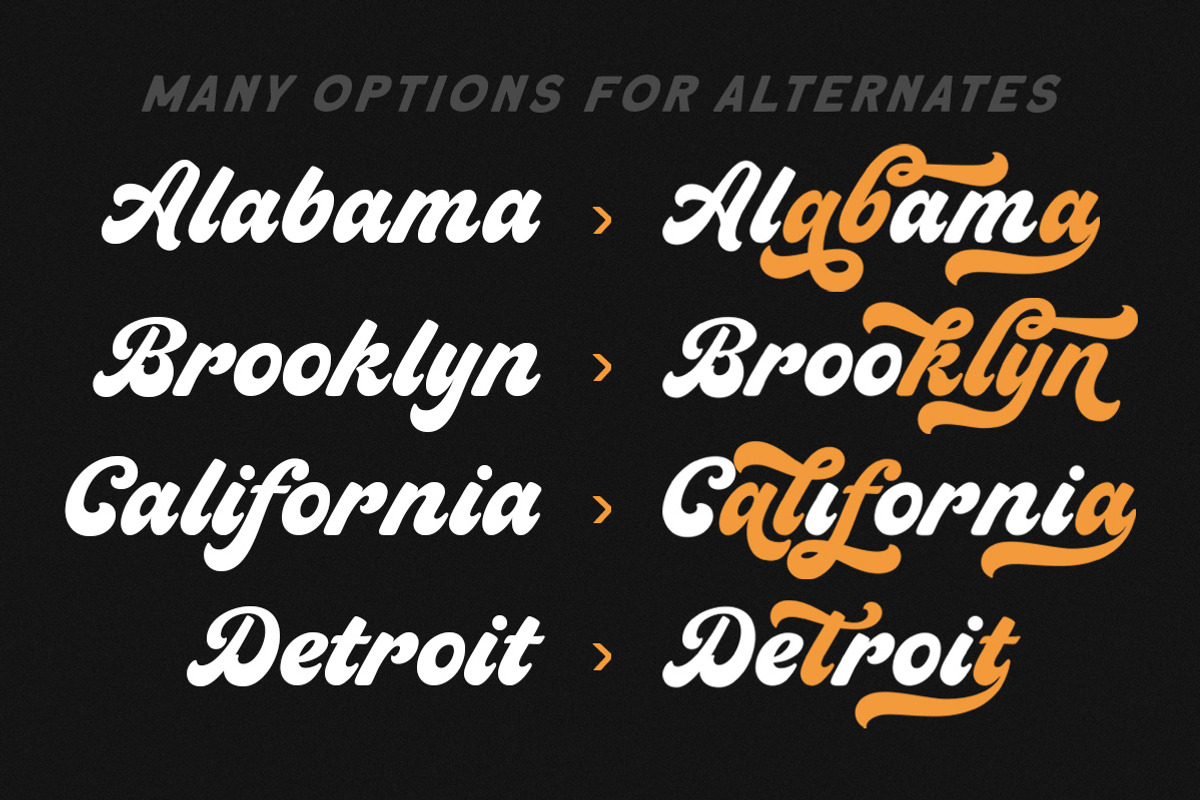 Blantika Script, a Script Font by Letterhend Studio (Photo 5 of 9)
