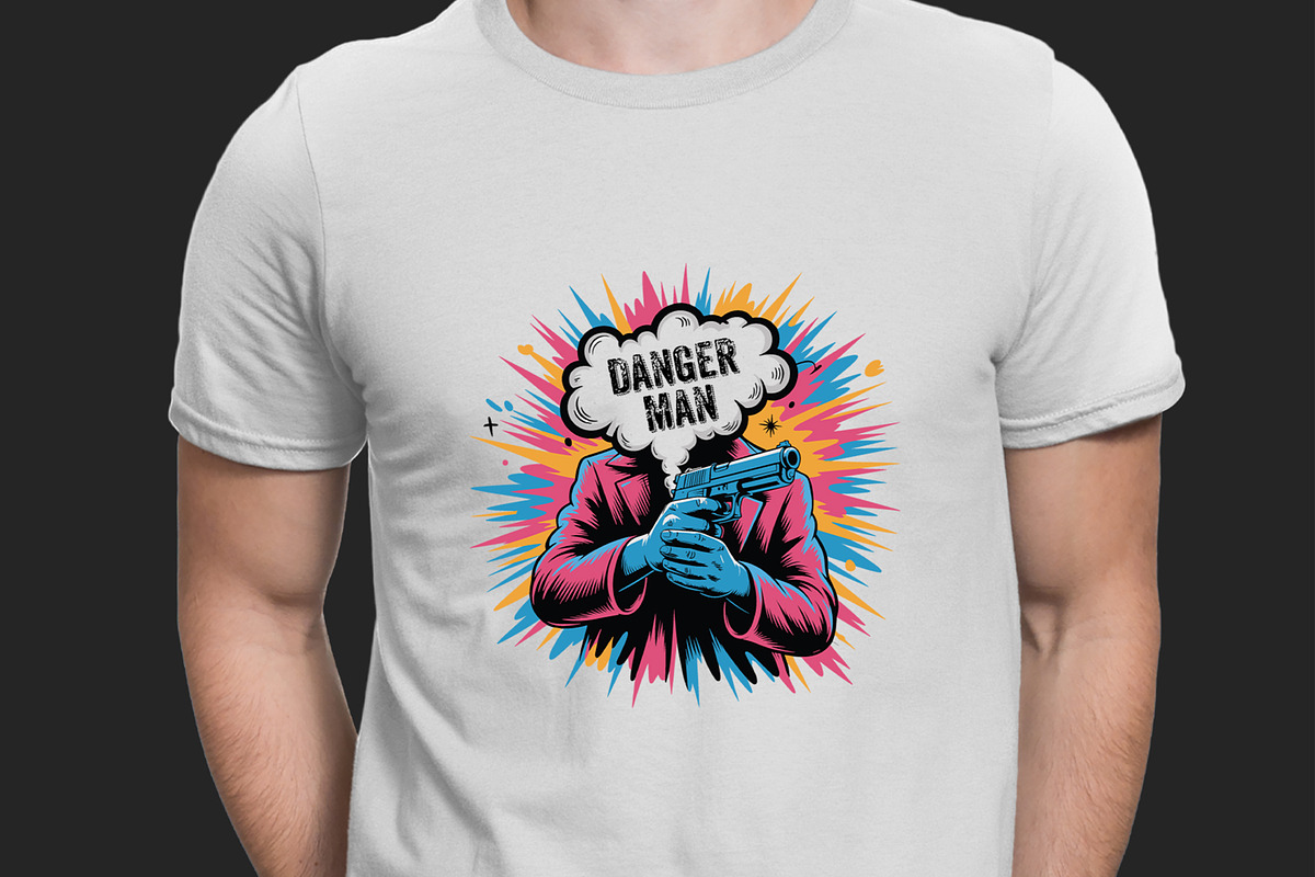Graphic T-shirt Design Vector preview 2