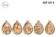 Easter Tags Bundle, Multilayer Files, a Templates & Theme by LaserCutano (Thumbnail 4 of 8)