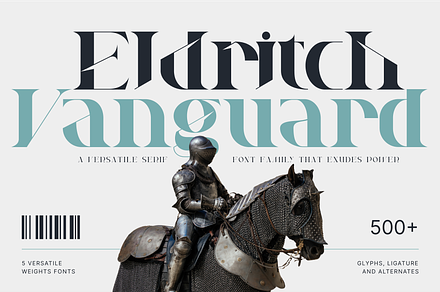 Eldritch Vanguard - Powerful Font