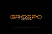 Grespo a typeface, a Sans Serif Font by Linecreative (Thumbnail 1 of 7)