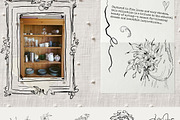 Spring line art Vintage cottagecore, a Decorative Illustration by 60secondsArt (Thumbnail 6 of 12)
