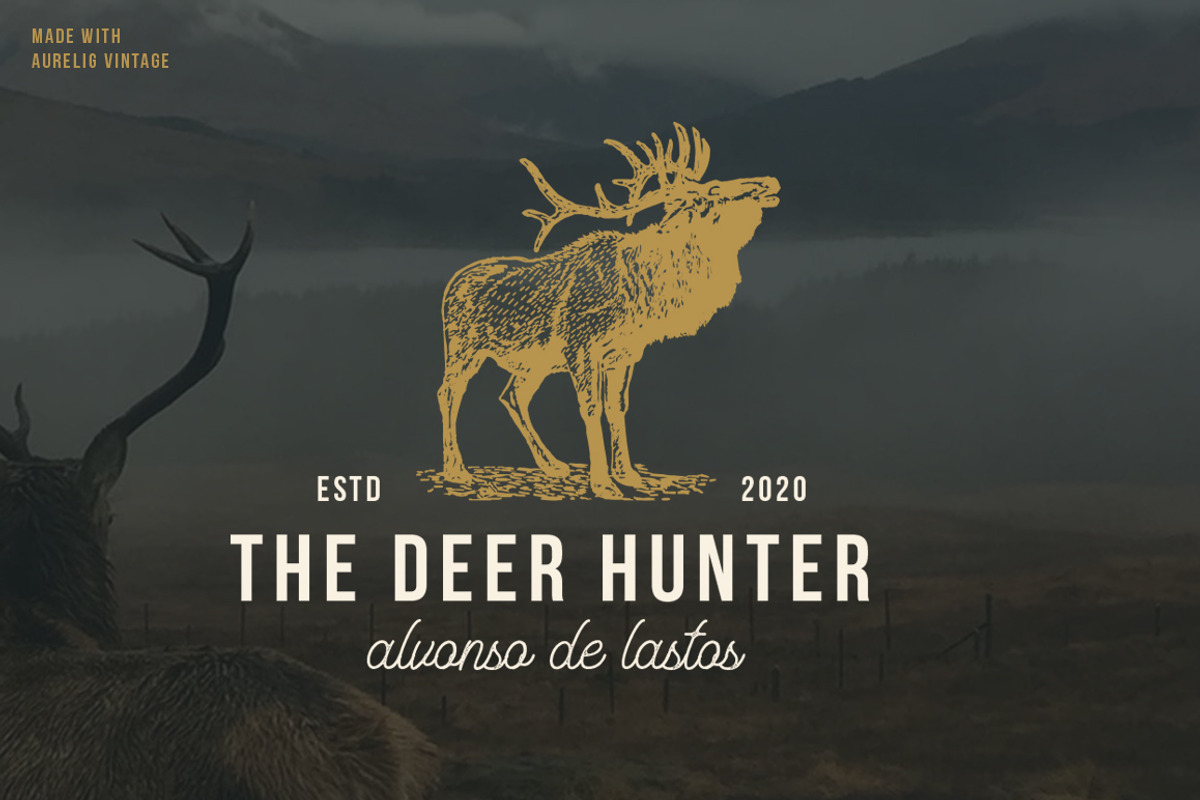 Aurelig Vintage Script (3 Fonts), a Sans Serif Font by Vultype Co. (Photo 11 of 18)