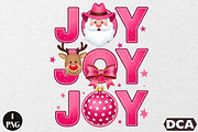 Joy Christmas PNG, an Illustration by DreamCafeArt (Thumbnail 1 of 6)
