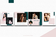 Stylish Instagram Template Bundle, a Social Media Template by Pretty Bloom Designs (Thumbnail 5 of 7)