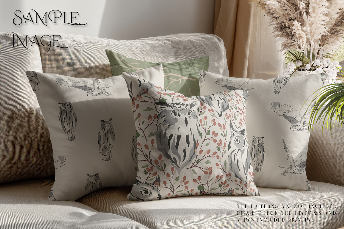 Throw Pillows with Smart Objects, a Product Mockup by mock-ups (Photo 12 of 16)