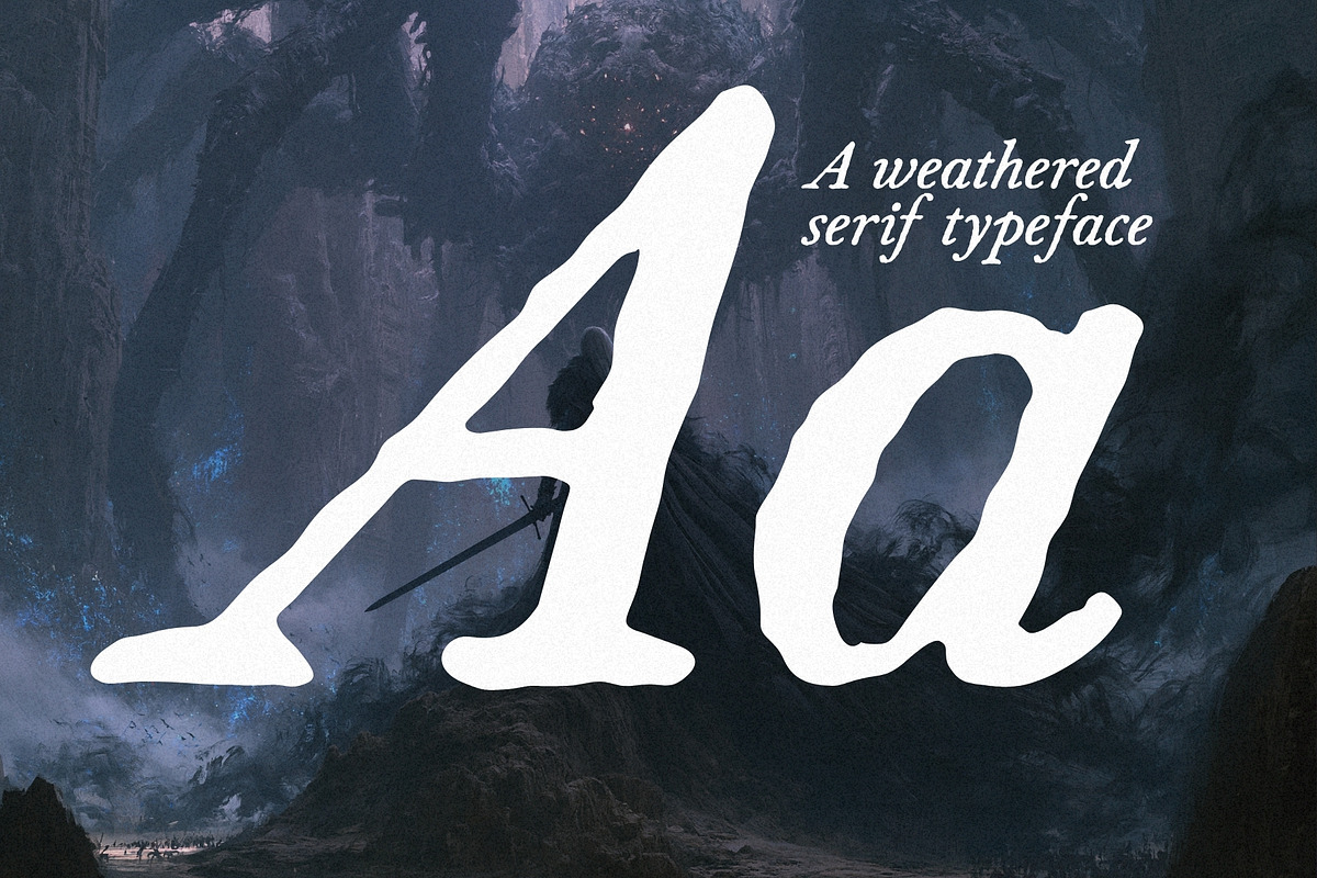 Ruined Empire - Dark Fantasy Font, a Serif Font by HipFonts (Photo 10 of 11)