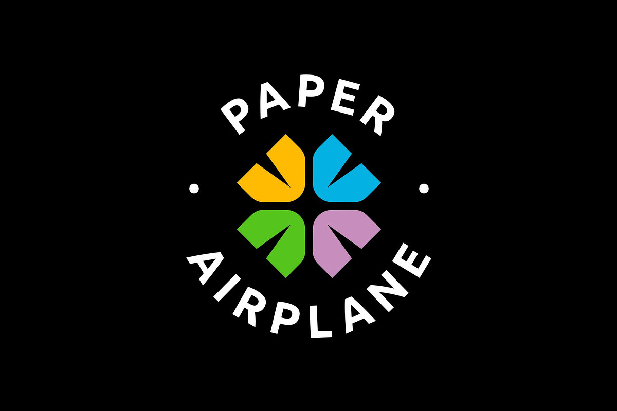 Paper Airplane Logo, a Branding & Logo Template by Buqancreative (Photo 2 of 4)