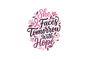 Breast cancer warrior t-shirt design, an Object Graphic by jahid234 (Thumbnail 3 of 3)