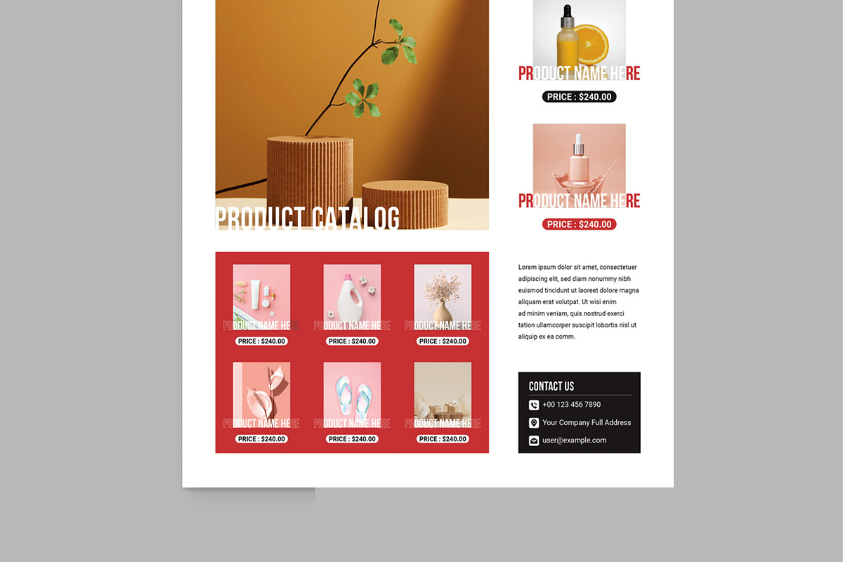Travel Magazine Template, a Magazine Template by MightyDesign (Photo 5 of 8)