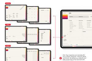 Life Supr Undated Digital Planner