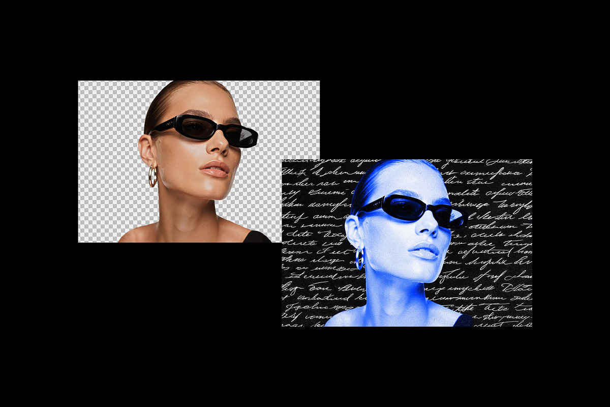 Collage Text Photo Effect, a Layer Style Add-On by Design Squad