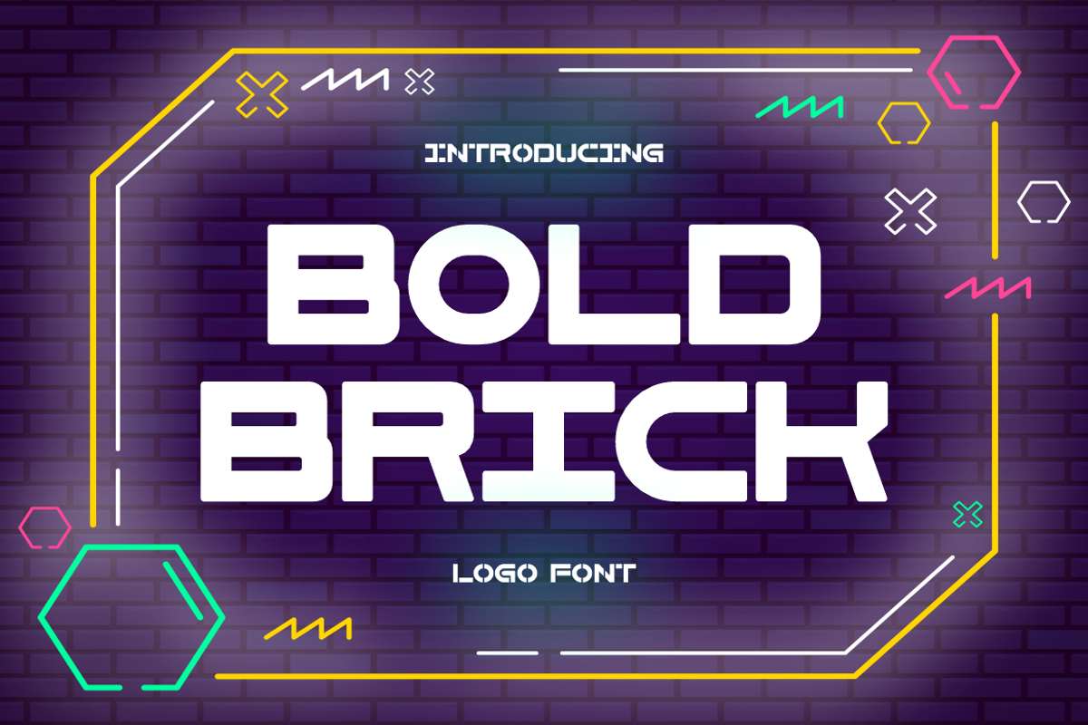 Bold Brick - Logo Font, a Font by PutraCetol Studio (Photo 6 of 12)