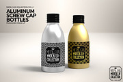 Aluminum Screw Cap Bottle Mockup, a Cups & Container Mockup by INCDesign (Thumbnail 6 of 9)