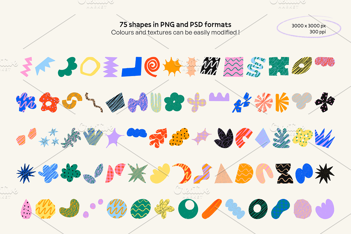 Doodle friends, an Object Graphic by Camille Natton (Photo 2 of 5)