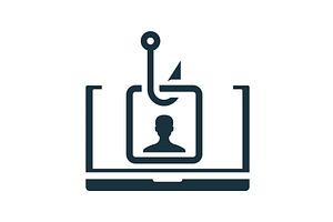Phishing attack stealing user data, a Technology Illustration by Aimagenarium@gmail.com