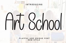 Art School | Script Font