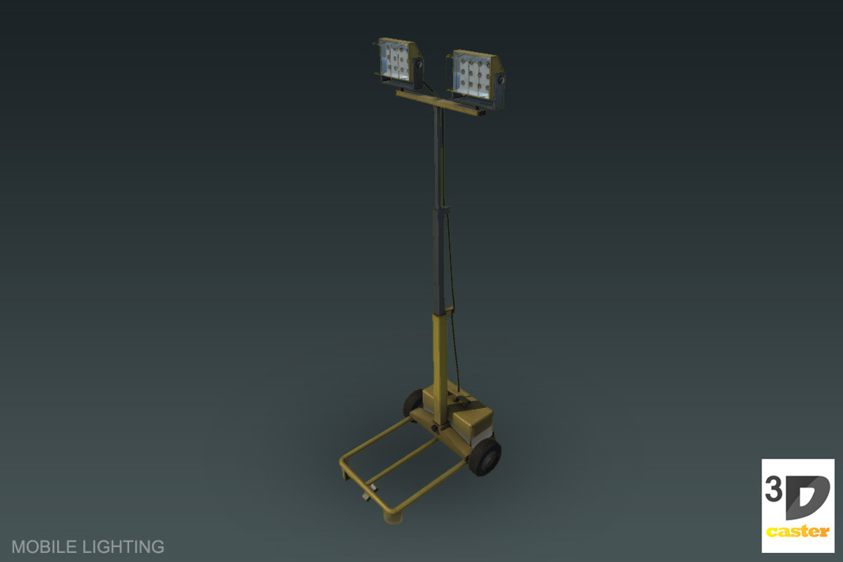 Mobile Lighting, an Object 3D Model by 3DCaster (Photo 2 of 6)