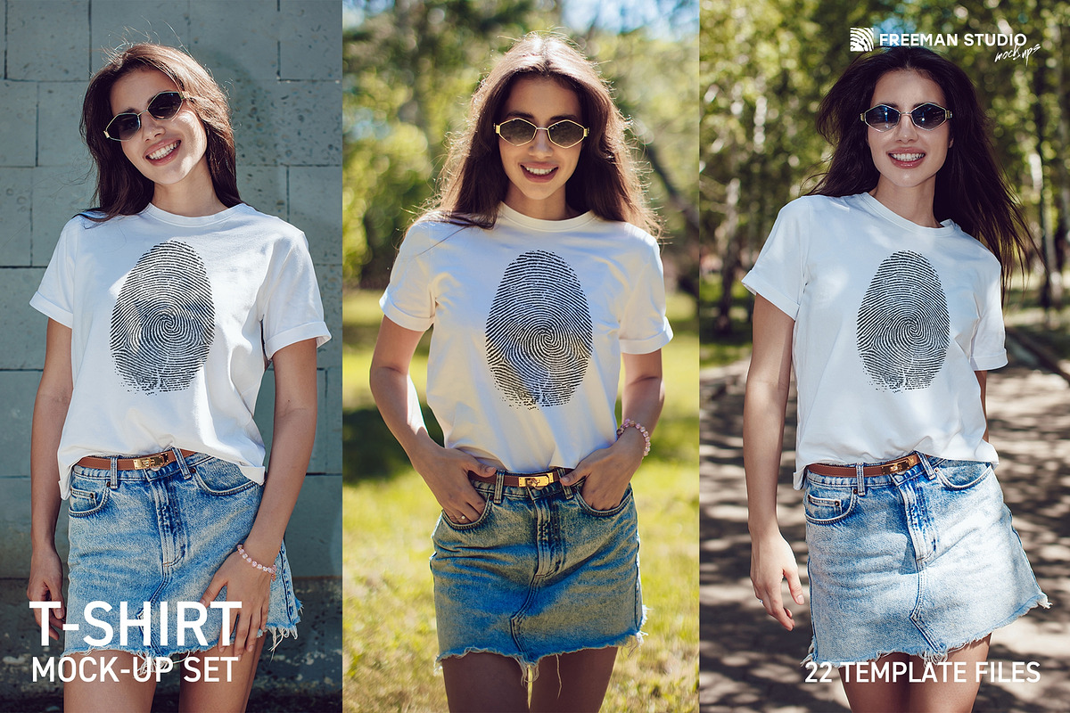 T-Shirt Mockup, a Shirt Mockup by Freeman Studio (Photo 1 of 20)