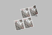 Postage Stamp Mockup, a Stationery Template by Amigos__46 (Thumbnail 7 of 11)