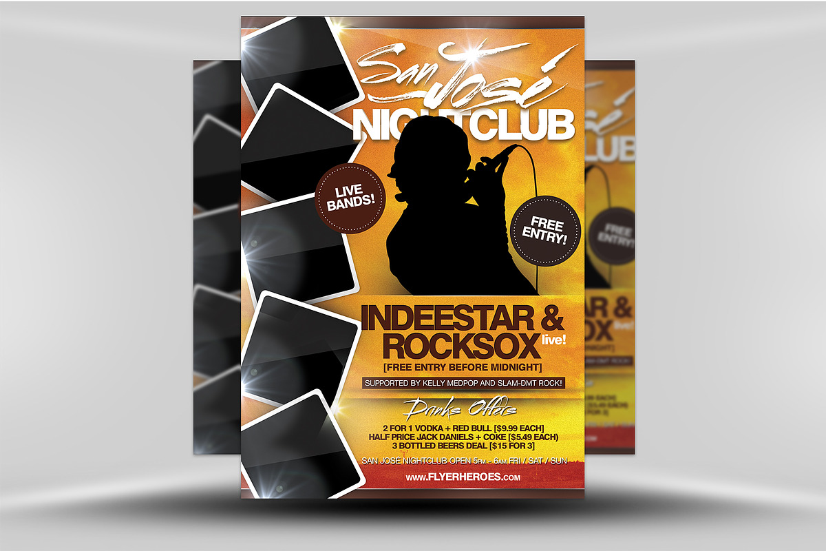 San Jose Flyer Template, a Flyer Template by FlyerHeroes (Photo 2 of 4)