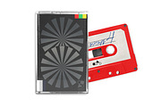 Cassette Mockup, a Packaging Mockup by Glue Lab (Thumbnail 5 of 7)