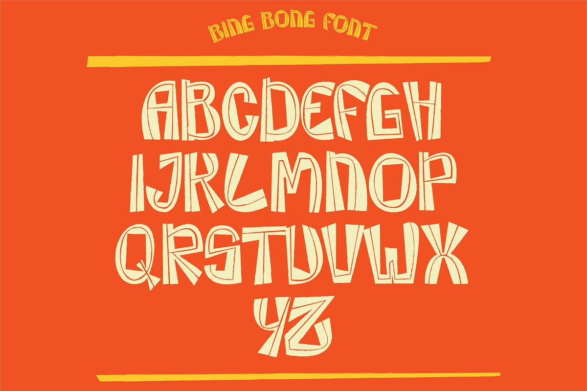 Bing Bong Playful Font, a Handwritten Font by Bend Industries (Photo 3 of 4)