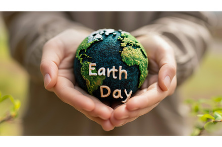 Hands Holding Earth Globe with Earth, a School & Education Photo by Lermont51