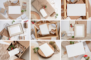Zero Waste Christmas Mockup Noel, a Mockup by NataliArkushArt (Thumbnail 13 of 20)