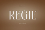Regie - Elegant Display Serif Font, a Serif Font by BrandSemut (Thumbnail 1 of 8)