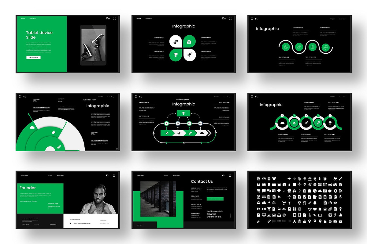 Kaene - Business Google Slide, a Presentation Template by Dens Creative Studio (Photo 5 of 6)