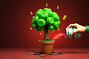Money tree investment concept growin, a Business Photo by Artonix