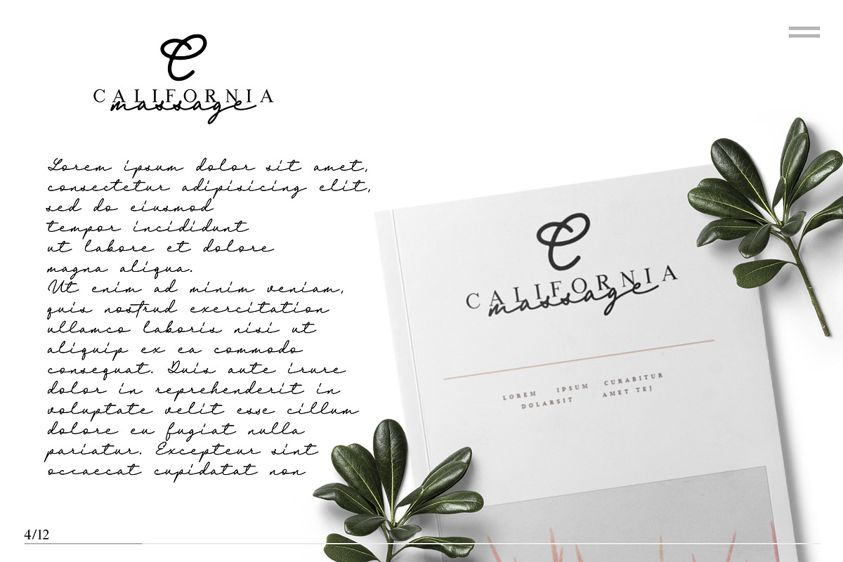Britania Letter Signature Script preview 4