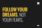 Set of 10 Motivational Posters, a Background Graphic by Orange Graphics (Thumbnail 3 of 11)