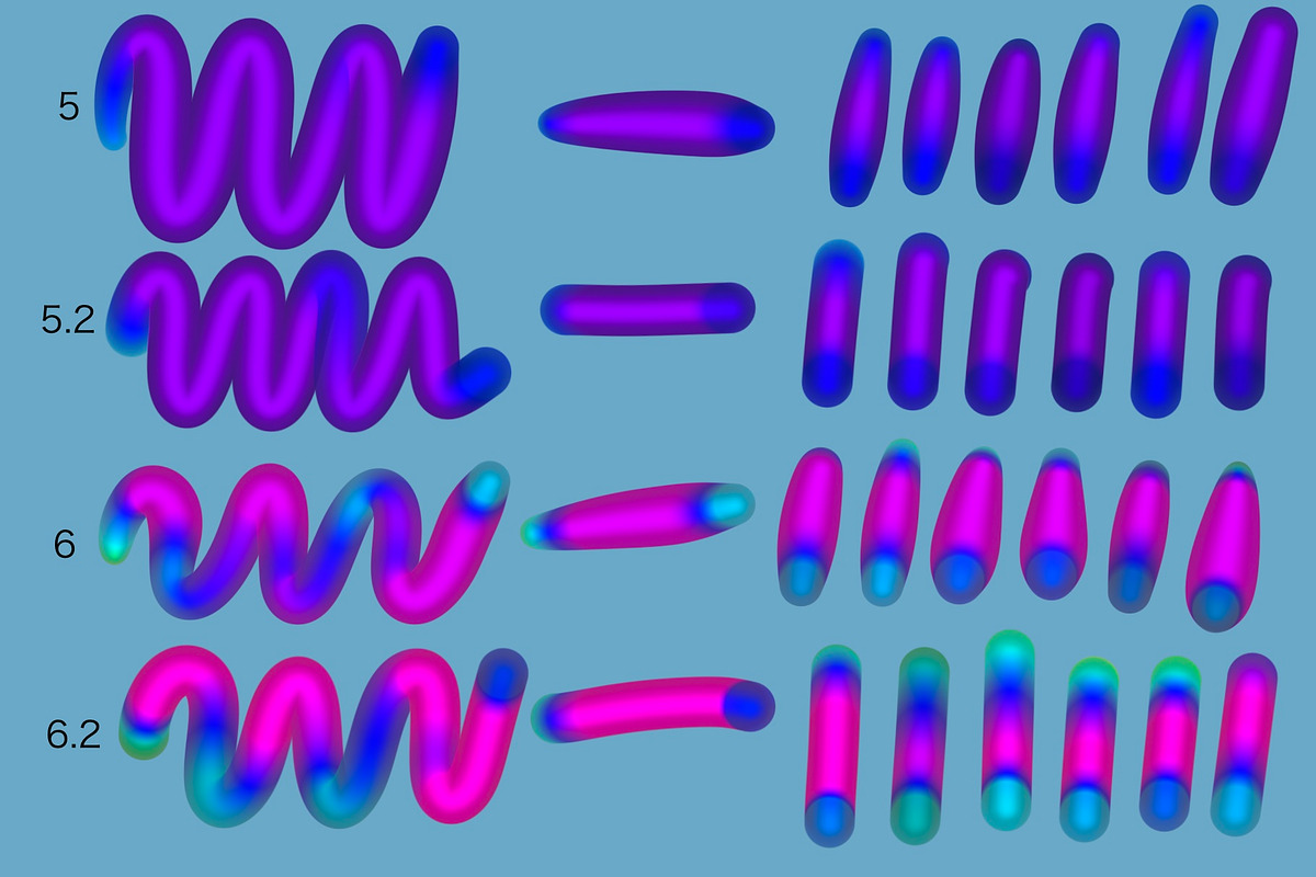 3D brushes for Procreate, a Brush Add-On by Veronika Gotovceva (Photo 4 of 5)