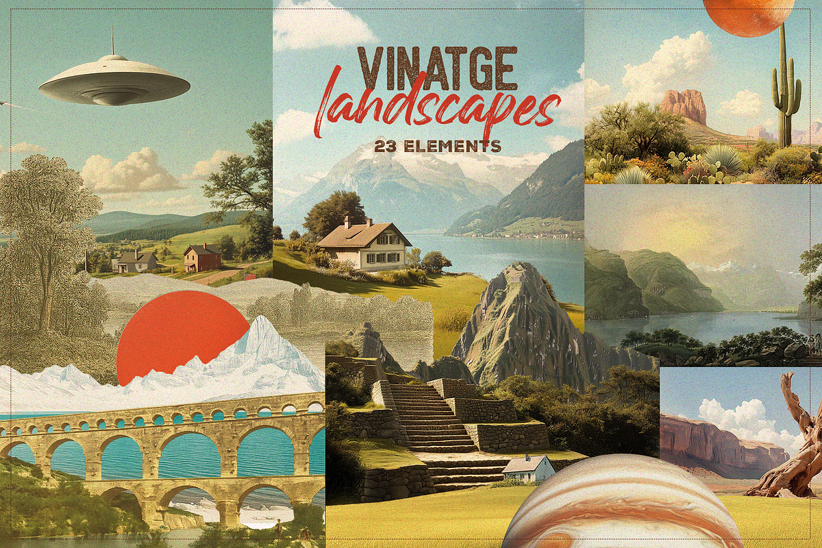 Oh So Vintage Collage Creator, an Object Graphic by SNIPESCIENTIST (Photo 24 of 30)