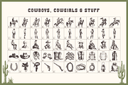 Wild, Wild West. 250 Illustrations, an Object Graphic by Cosmic Store (Thumbnail 3 of 9)