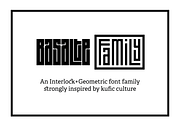 Basalte Fonts Family - 30% OFF!!, a Font by Francis Chouquet (Thumbnail 1 of 9)