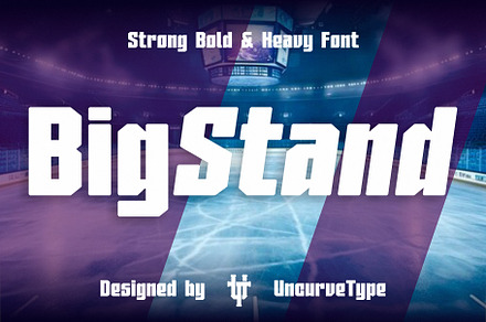 Bigstand, a Slab Serif Font by uncurve