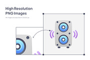 Music and Instrument Icon Set, a Duotone Icon by Prosymbols (Thumbnail 4 of 8)