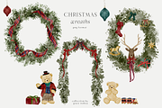 Christmas holiday graphics bows, an Object Graphic by Grace Noboa Illustrations (Thumbnail 8 of 15)