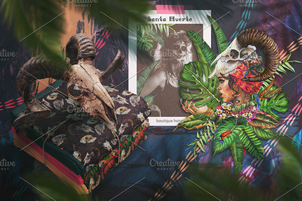 Voodoo Witch Set, an Illustration by Fluffy Unicorn (Photo 2 of 10)