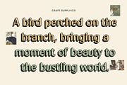 Kalesi Rounded 3D, a Sans Serif Font by Craft Supply Co. (Thumbnail 2 of 8)
