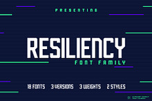 RESILIENCY FONT FAMILY
