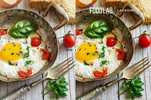 FoodLab - 12 Food Lightroom Presets