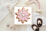 Pink Christmas Gingerbread Sublimati, an Illustration by CraftArtStudio (Thumbnail 6 of 6)