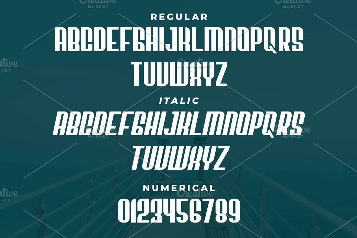 Rupane Bold Sans Serif Font, a Sans Serif Font by Artiveko (Photo 2 of 4)
