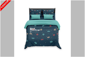 Bedding Design Mockup, a Product Mockup by Bruno's Shop