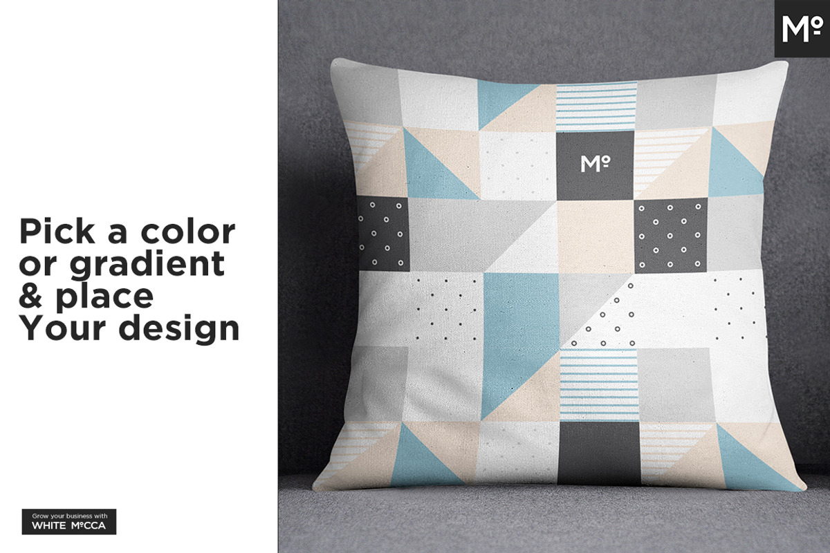 The Pillow Cover Mock-ups Set, a Household Mockup by Mocca Mockups Store (Photo 8 of 14)