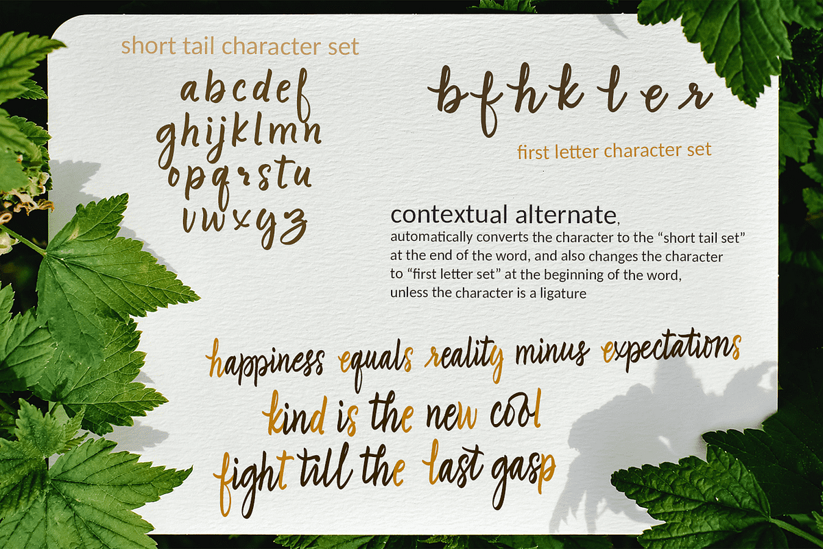 Brave Youthquakes Font, a Handwritten Font by Letterhanna Studio (Photo 15 of 18)